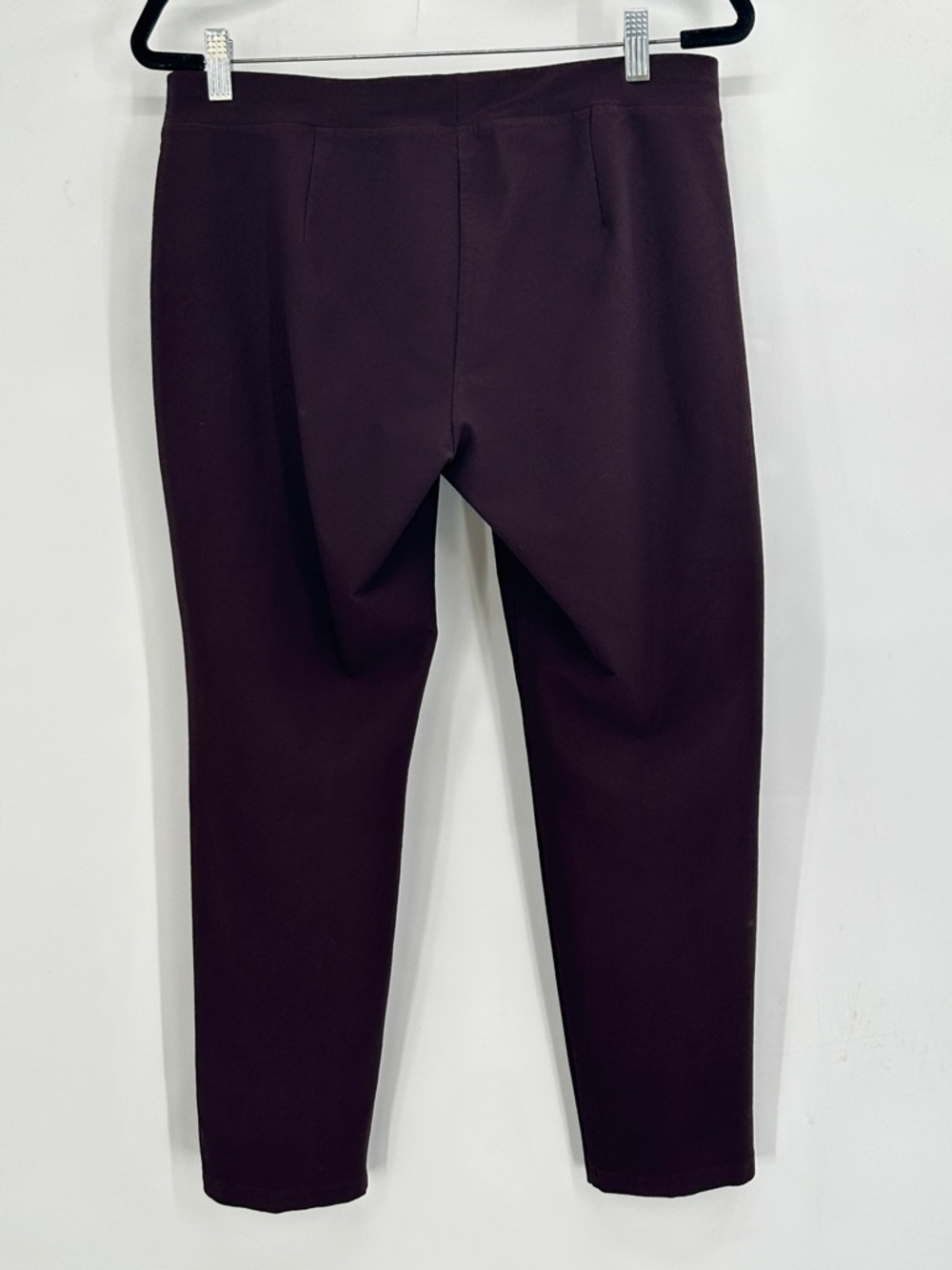 EILEEN FISHER Pull On Eggplant colored Pants - Picture 4 of 5